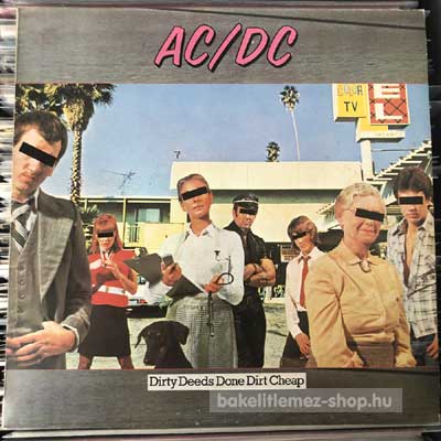 ACDC - Dirty Deeds Done Dirt Cheap  (LP, Album, Re) (vinyl) bakelit lemez
