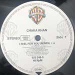 Chaka Khan  I Feel For You  (12", Maxi)