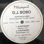 DJ BoBo  Everybody  (12")