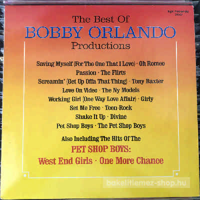 Various - The Best Of Bobby Orlando Productions  (LP, Comp) (vinyl) bakelit lemez