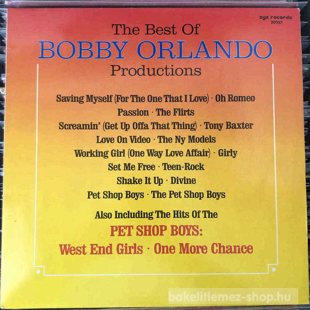 Various - The Best Of Bobby Orlando Productions