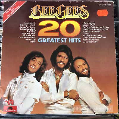 Bee Gees 20 Greatest Hits (LP, Comp) (vinyl) bakelit lemez Bee Gees - 20 Greatest Hits (LP, Comp) (vinyl) bakelit lemez