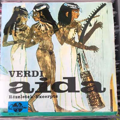 Verdi - Aida Részletek  (LP, Album) (vinyl) bakelit lemez