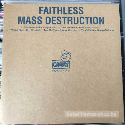 Faithless Mass Destruction (2 x 12", Promo) (vinyl) bakelit lemez Faithless - Mass Destruction (2 x 12", Promo) (vinyl) bakelit lemez