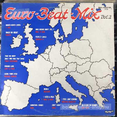 Various - Euro-Beat-Mix Vol. 2  (12", Maxi, Mixed) (vinyl) bakelit lemez