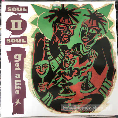 Soul II Soul Get A Life (12", Single) (vinyl) bakelit lemez Soul II Soul - Get A Life (12", Single) (vinyl) bakelit lemez
