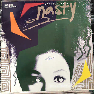 Janet Jackson - Nasty  (12", Maxi) (vinyl) bakelit lemez