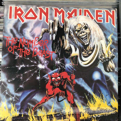 Iron Maiden - The Number Of The Beast  (LP, Album) (vinyl) bakelit lemez