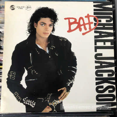 Michael Jackson Bad (LP, Album) (vinyl) bakelit lemez Michael Jackson - Bad (LP, Album) (vinyl) bakelit lemez