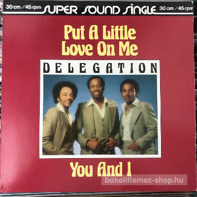 Delegation Put A Little Love On Me - You And I (12", Maxi) (vinyl) bakelit lemez Delegation - Put A Little Love On Me - You And I (12", Maxi) (vinyl) bakelit lemez