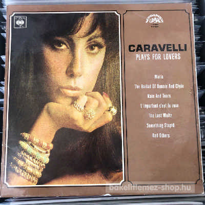 Caravelli - Plays For Lovers  (LP, Album) (vinyl) bakelit lemez