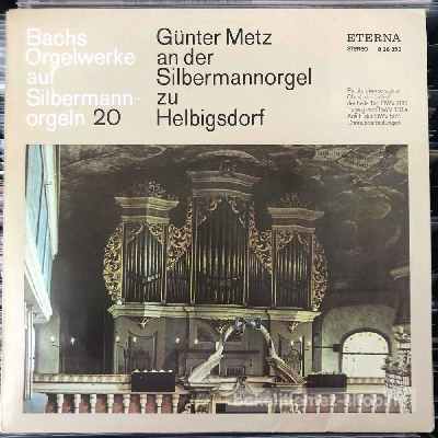 Bach - Bachs Orgelwerke Auf Silbermannorgeln  (LP, Re) (vinyl) bakelit lemez