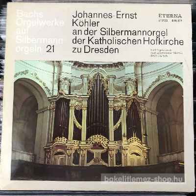 Bach - An Der Silbermannorgel Der Katholischen Hofkirche  (LP, Album) (vinyl) bakelit lemez