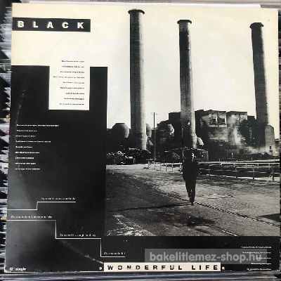 Black - Wonderful Life  (12", Single) (vinyl) bakelit lemez
