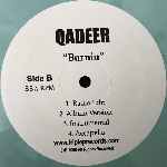 Qadeer  Burnin  (12")
