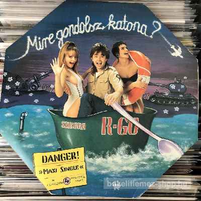 R-GO Mire Gondolsz, Katona? (12", Maxi) (vinyl) bakelit lemez R-GO - Mire Gondolsz, Katona? (12", Maxi) (vinyl) bakelit lemez