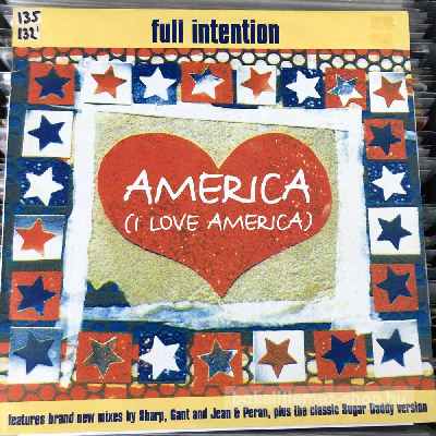 Full Intention - America (I Love America)  (12") (vinyl) bakelit lemez