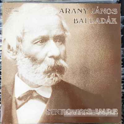 Sinkovits Imre - Arany János - Balladák  (LP, Album) (vinyl) bakelit lemez