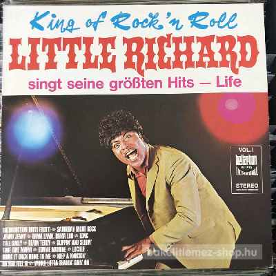 Little Richard - King Of Rockn Roll  (LP, Album, Re) (vinyl) bakelit lemez
