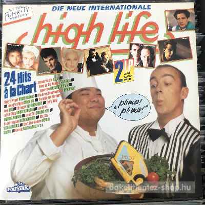 Various - High Life - 24 Hits Á La Chart  (2 x LP, Comp) (vinyl) bakelit lemez