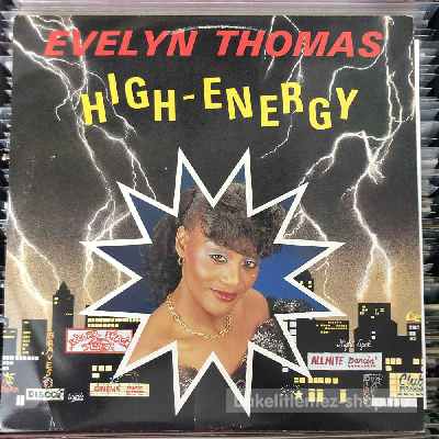 Evelyn Thomas - High Energy  (12", Single) (vinyl) bakelit lemez