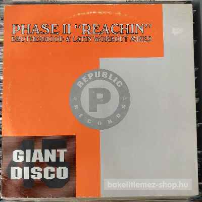 Phase II - Reachin - Its A Mystery  (12") (vinyl) bakelit lemez