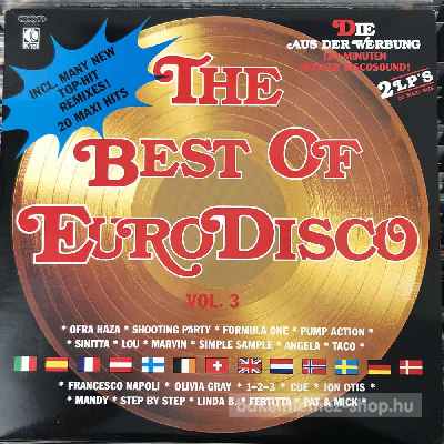 Various - The Best Of Eurodisco Vol. 3  (2 x LP, Comp) (vinyl) bakelit lemez
