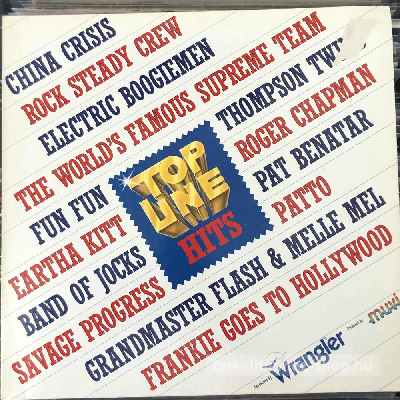 Various - Top Line Hits  (LP, Comp, Blue) (vinyl) bakelit lemez