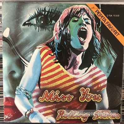 The Rolling Stones - Miss You  (7", Single) (vinyl) bakelit lemez