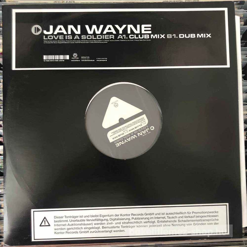 Jan Wayne - Love Is A Soldier