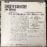Jim Reeves  Good N Country  (LP, Album, Re)