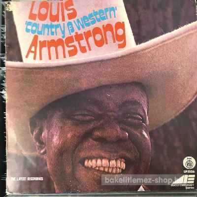 Louis Armstrong - Louis Country & Western Armstrong  (LP, Album, Re) (vinyl) bakelit lemez
