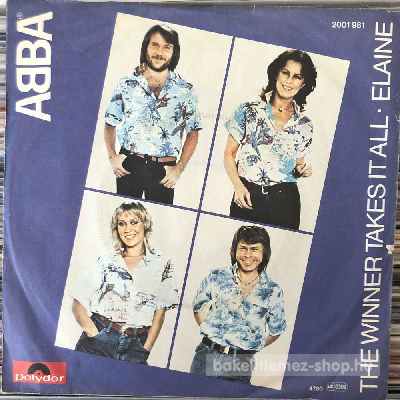 ABBA - The Winner Takes It All - Elaine  (7", Single) (vinyl) bakelit lemez