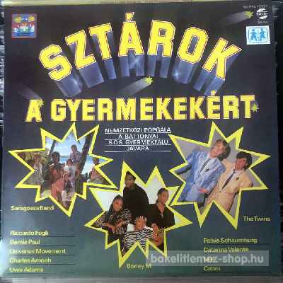 Various - Sztárok A Gyermekekért  (LP, Comp) (vinyl) bakelit lemez