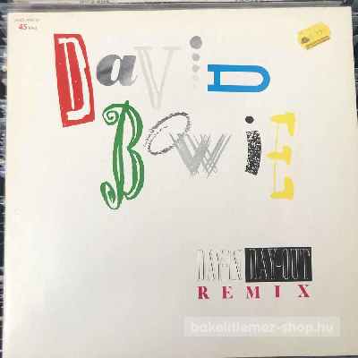David Bowie - Day-In Day-Out (Remix)  (12", Maxi) (vinyl) bakelit lemez