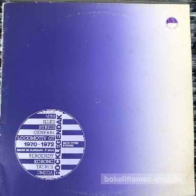 Various - Rocklegendák II. 1970 - 1972  (LP, Comp) (vinyl) bakelit lemez