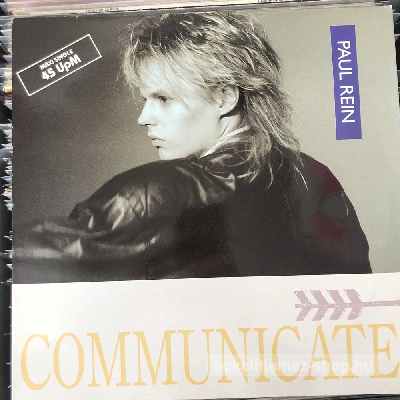 Paul Rein - Communicate  (12", Maxi) (vinyl) bakelit lemez