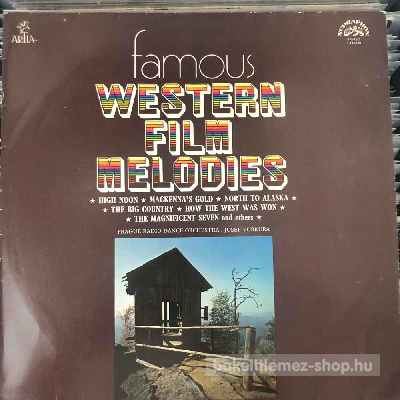 Prague Radio Dance Orchestra - Famous Western Film Melodies  LP (vinyl) bakelit lemez