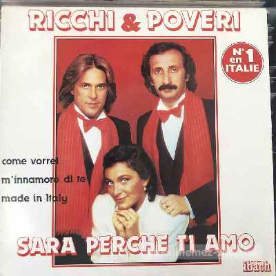 Ricchi E Poveri - Sará Perché Ti Amo  (LP, Album) (vinyl) bakelit lemez