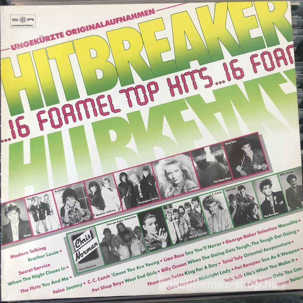 Various Hitbreaker - 16 Formel Top Hits DE - Bakelit Lemez Shop