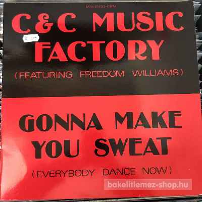 C & C Music Factory - Gonna Make You Sweat (Everybody Dance Now)  (12", Maxi) (vinyl) bakelit lemez