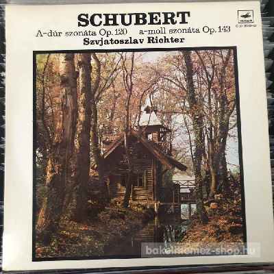 F. Schubert - Svyatoslav Richter - Piano Sonatas Nos. 13 And 14  (LP) (vinyl) bakelit lemez