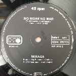 Mirage  No More No War  (12", Maxi)