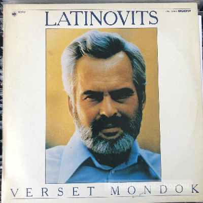 Latinovits Zoltán - Verset Mondok  (LP, Mono) (vinyl) bakelit lemez