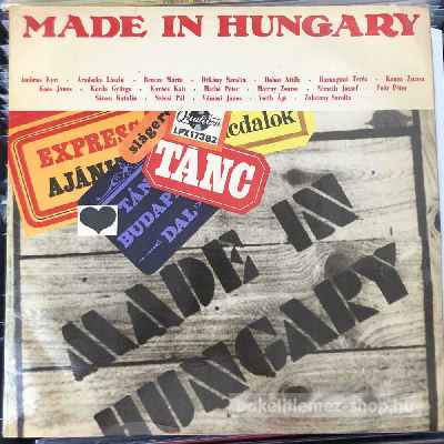 Various - Made In Hungary  (LP, Comp) (vinyl) bakelit lemez