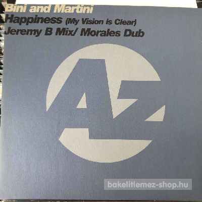 Bini And Martini - Happiness (My Vision Is Clear)  (12") (vinyl) bakelit lemez
