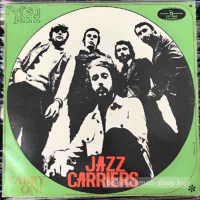 Jazz Carriers - Carry On!  (LP, Album, Blue) (vinyl) bakelit lemez