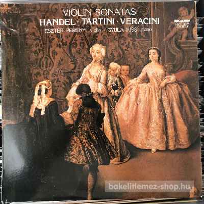 Handel, Tartini, Veracini  - Violin Sonatas  (LP, Album) (vinyl) bakelit lemez