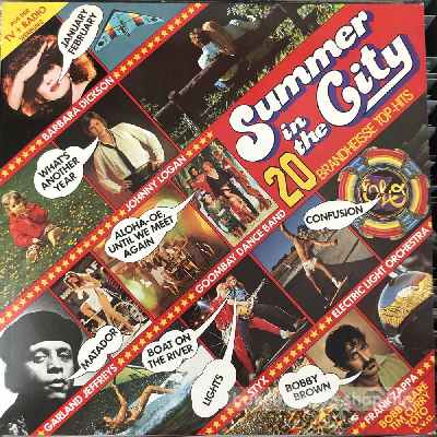 Various - Summer In The City - 20 Brandheisse Top-Hits  (LP, Comp) (vinyl) bakelit lemez