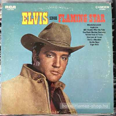 Elvis Presley - Elvis Sings Flaming Star  (LP, Comp) (vinyl) bakelit lemez